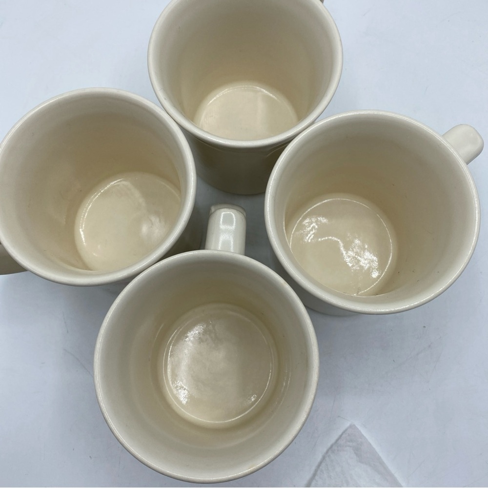 Pfaltzgraff Tea Rose Mugs/Coffee Cups  Set of 4 USA - Picture 5 of 6